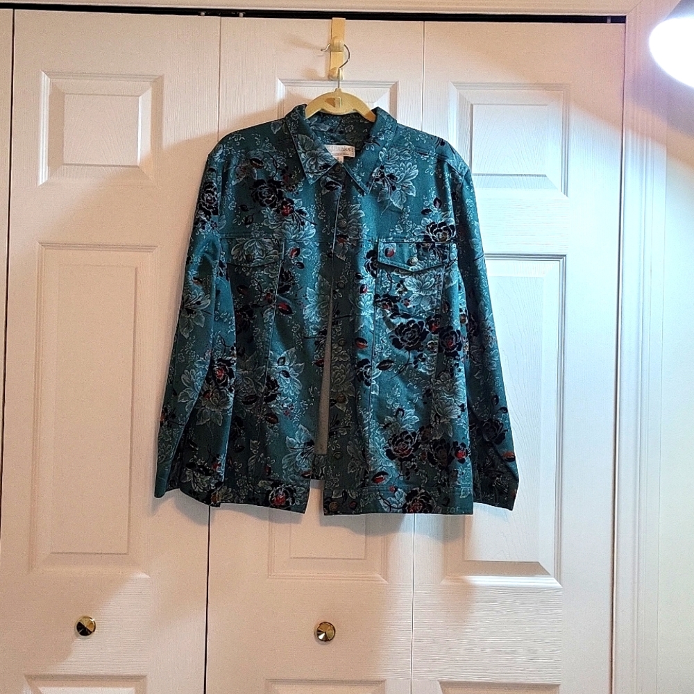 Tailored Teal Jacket